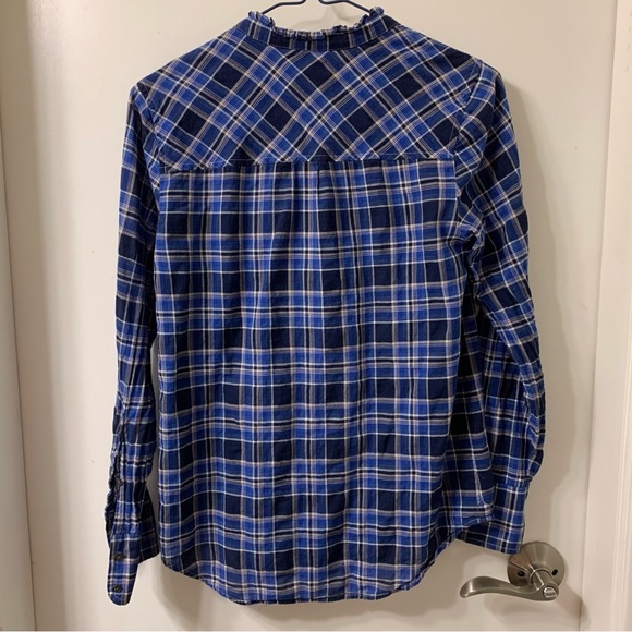 J. Crew Ruffle Popover Shirt - Picture 6 of 8